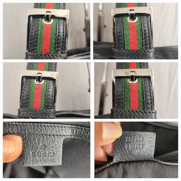 ✨️GUCCI GG Canvas Web Belted Handle Tote Bag - Picture 16 of 16